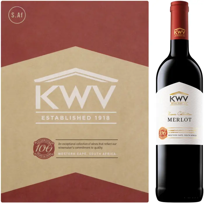 Picture of KWV CLASSIC MERLOT 750ML x 6