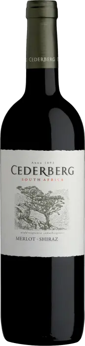 Picture of CEDERBERG MERLOT SHIRAZ 750ML