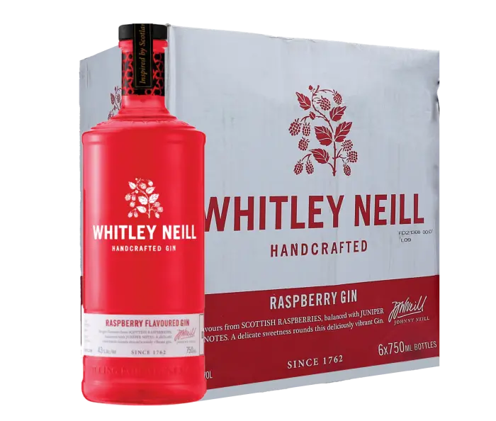 Picture of WHITLEY NEILL FLAVOURS RASPBERRY 750ML x 6