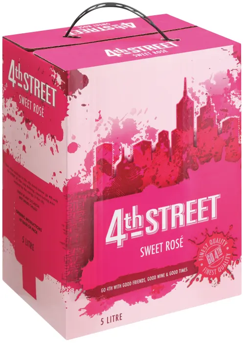 Picture of 4TH STREET NATURAL SWEET ROSE 5000ML x 4