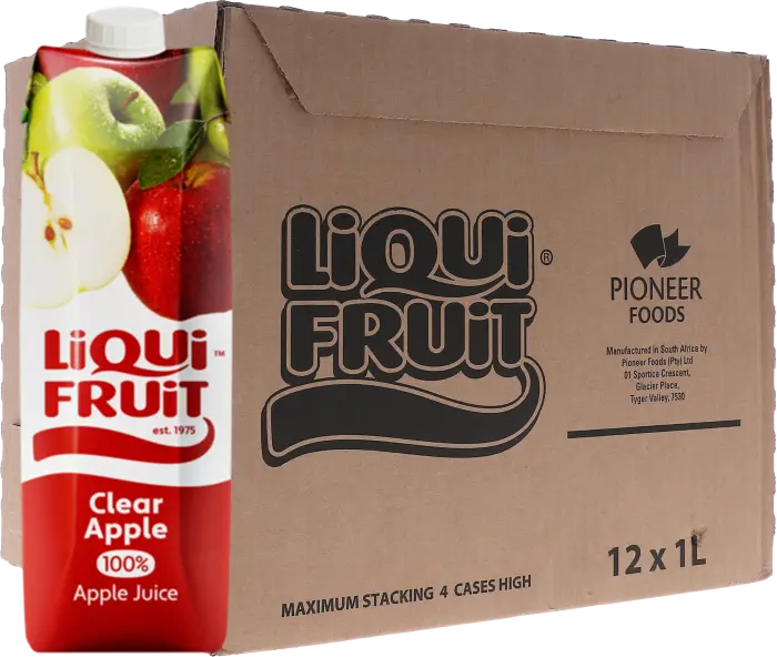 Picture of LIQUI FRUIT CARTON APPLE 1000ML x 12