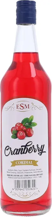 Picture of ESM CORDIAL FLAVOURS C/BERRY 750ML