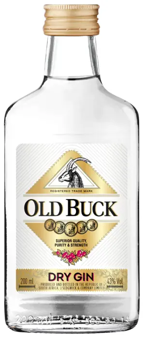 Picture of OLD BUCK GIN 200ML