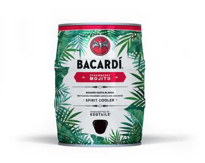 Picture of BACARDI STRAWBERRY MOJITO 5L