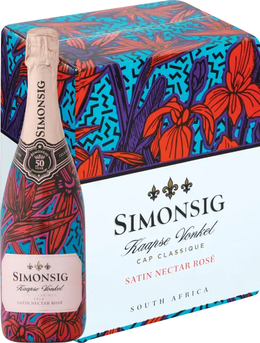 Picture of SIMONSIG SATIN NECTAR ROSE 750ML x 6