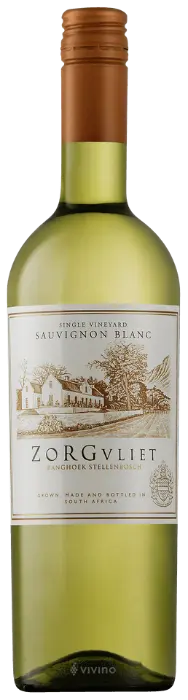 Picture of ZORGVLIET SAUVIGNON BLANC 750ML x 6