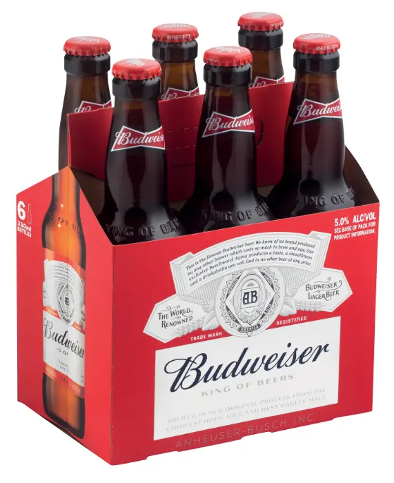 Picture of BUDWEISER NRB 330ML x 6