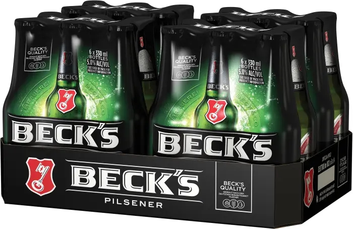 Picture of BECKS GREEN NRB 330ML x 24