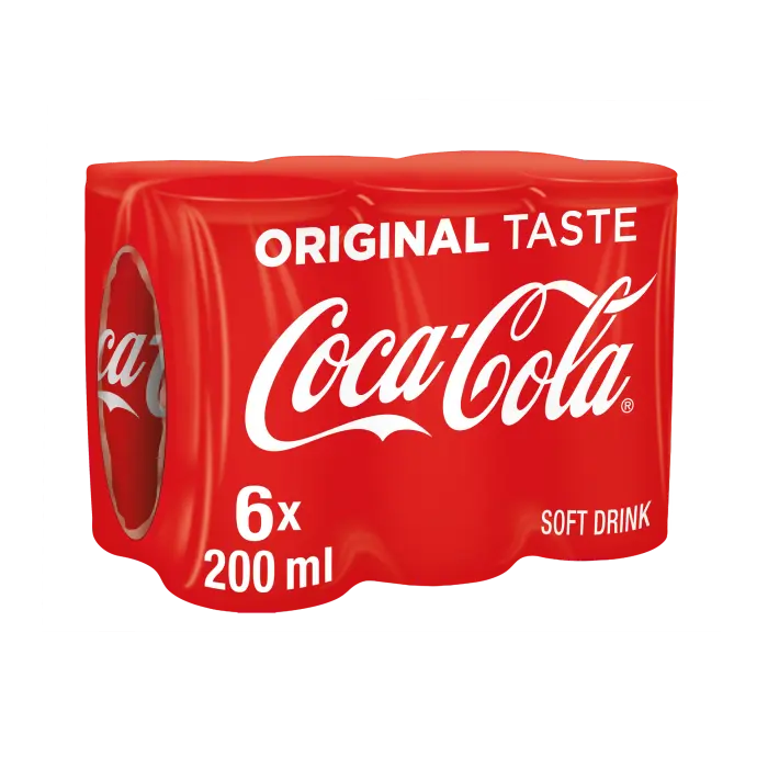 Picture of MIN CAN COKE 200ML x 6