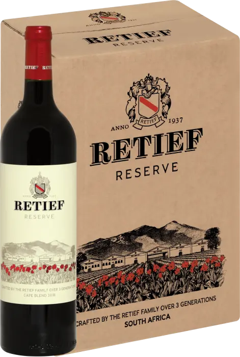 Picture of RETIEF RESERVE CAPE RED BLEND 750ML x 6