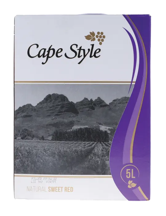 Picture of CAPE STYLE RED JOHANNISBERGER 5000ML