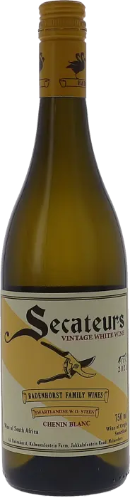 Picture of BADENHORST SECATEURS CHENIN BLANC 750ML