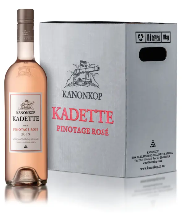 Picture of KANONKOP KADETTE PINOTAGE ROSE 750ML x 6