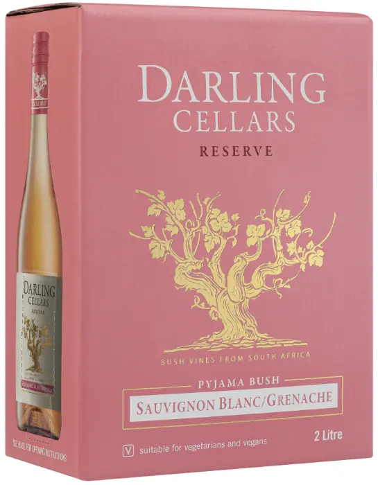 Picture of DARLING CELLARS PYJAMA BURSH ROSE 2000ML