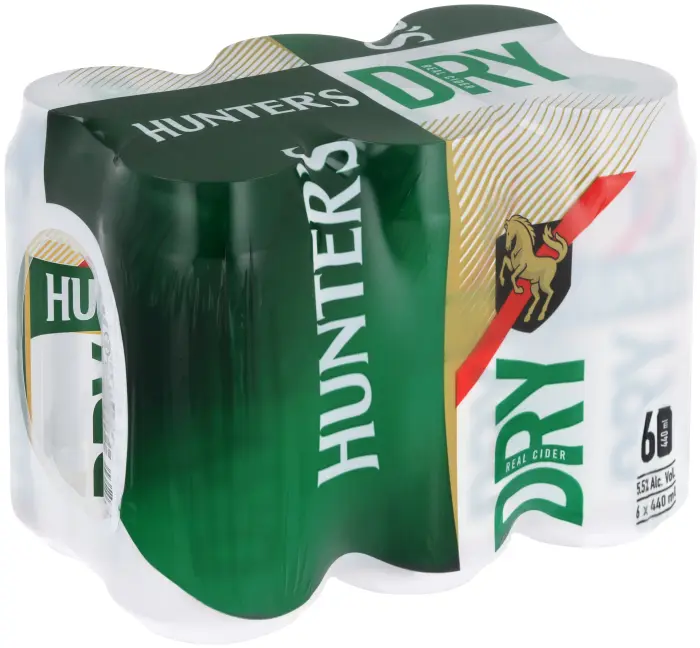 Picture of HUNTERS DRY CAN 440ML x 6