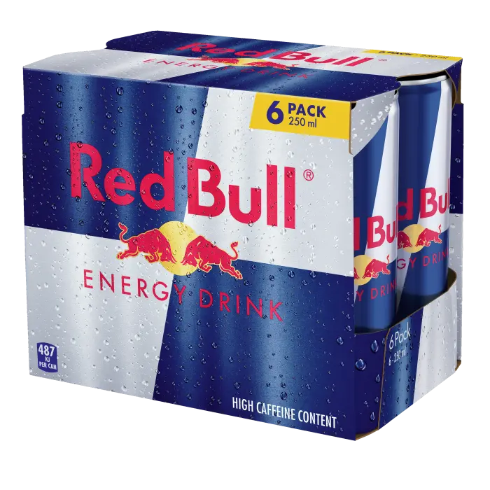 Picture of RED BULL ENERGY DRINK 250ML x 6