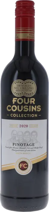 Picture of FOUR COUSINS COLLECTION PINOTAGE 750ML