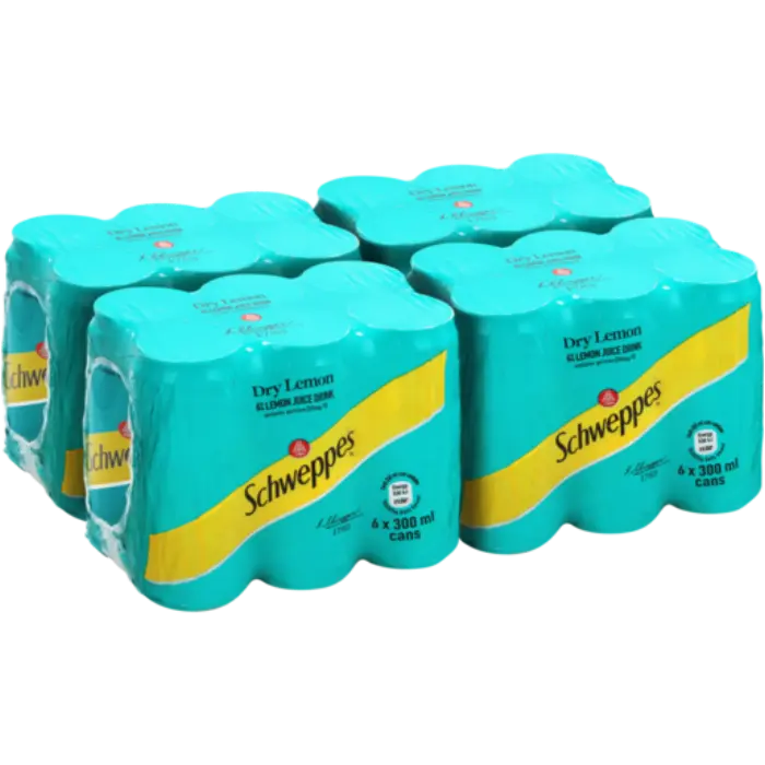 Picture of MIN CAN SCH DRY LEMON 300ML x 24