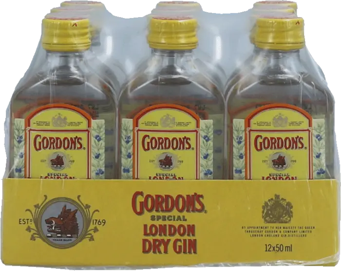 Picture of GORDONS GIN 50ML x 48