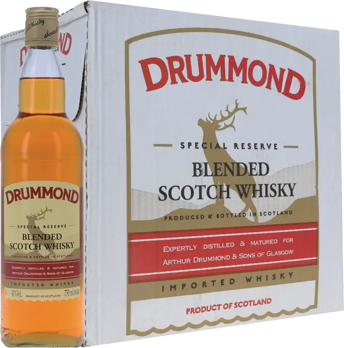 Picture of DRUMMOND BLENDED SCOTCH WHISKY 750ML x 12