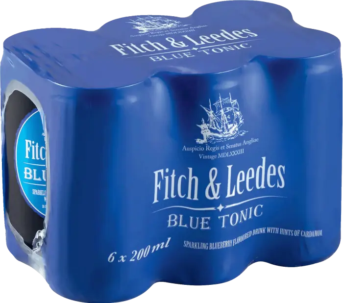 Picture of FITCH & LEEDES BLUE TONIC CAN 200ML x 6