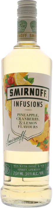 Picture of SMIRNOFF P/APPLE & CRANBERRY & LEMON 750ML