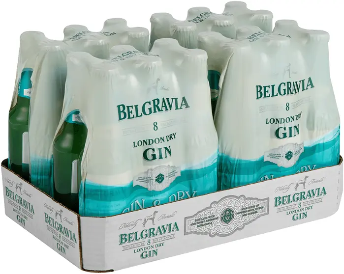 Picture of BELGRAVIA FLAVOURS  GIN+DRY LEMON 275ML x 24