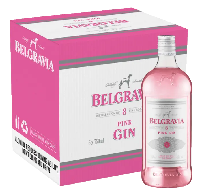 Picture of BELGRAVIA PINK 750ML x 6