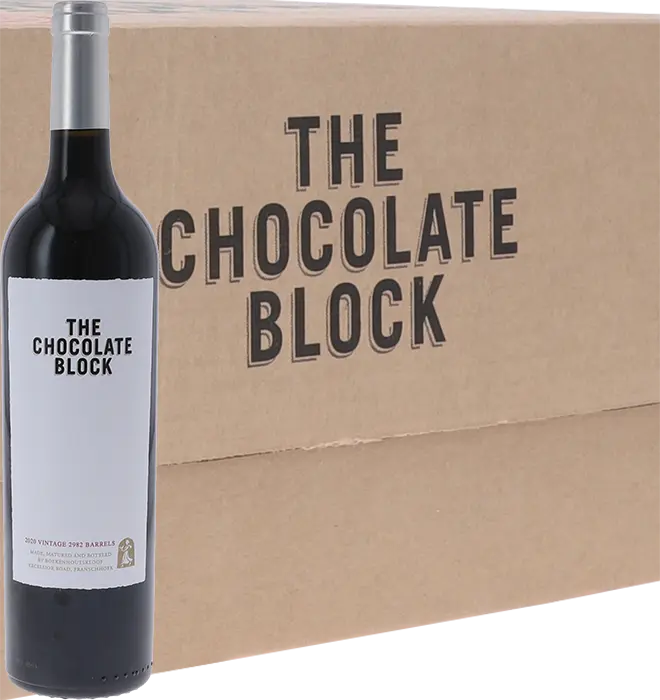 Picture of BOEKENHOUTSKLOOF THE CHOCOLATE BLOCK 750ML x 6