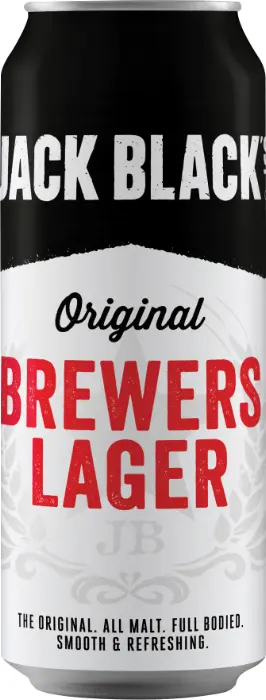 Picture of JACK BLACK BREWERS LAGER 440ML