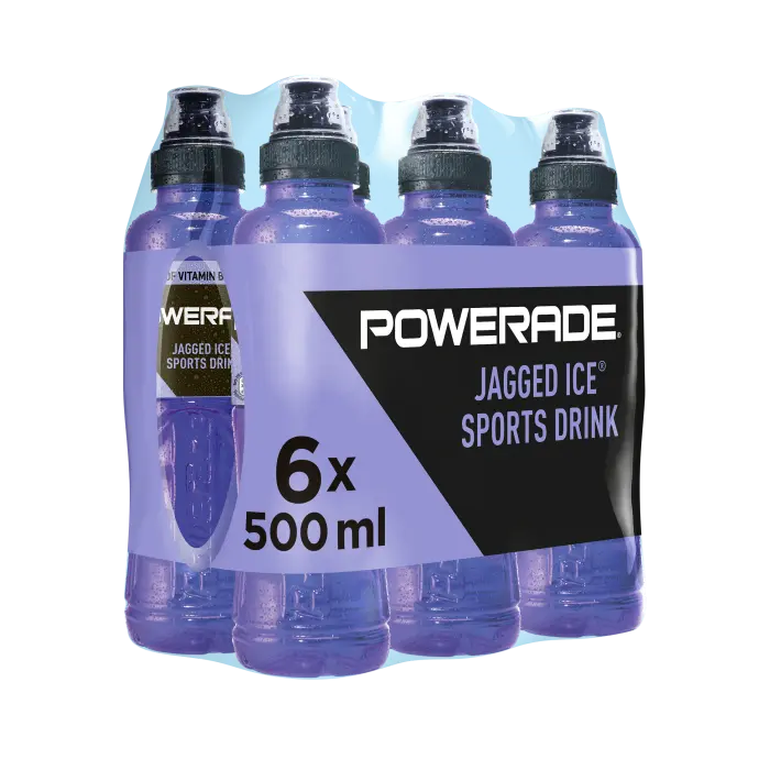 Picture of POWERADE SPORTS DRINK JAGGED ICE 500ML x 6