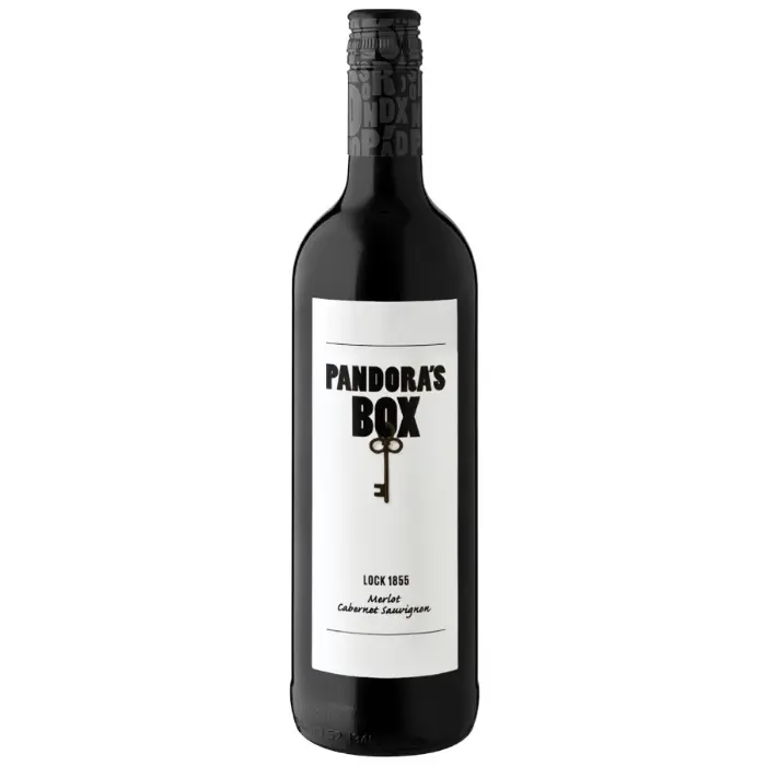 Picture of PANDORAS BOX LOCK 1855 MERLOT CAB SAUV 750ML