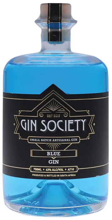 Picture of GIN SOCIETY FLAVOURS  BLUE 750ML