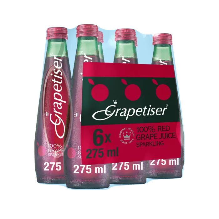 Picture of GRAPETISER NRB RED 275ML x 6