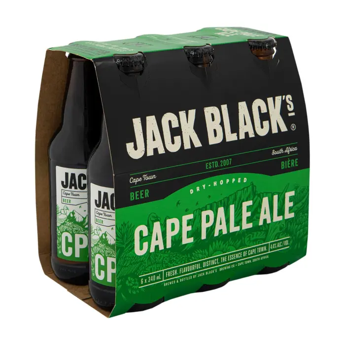 Picture of JACK BLACK CAPE PALE ALE 330ML x 6