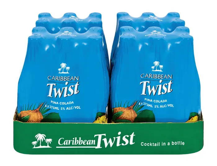 Picture of CARIB TWIST NRB PINA COLADA 275ML x 24