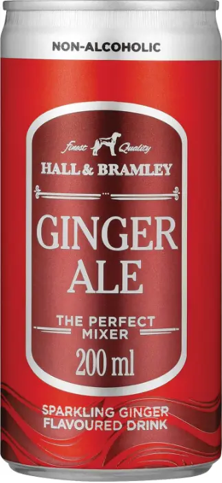 Picture of HALL & BRAMLEY CAN GINGER ALE 200ML