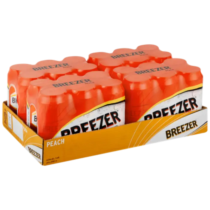 Picture of BACARDI BREEZER CAN PEACH 440ML x 24