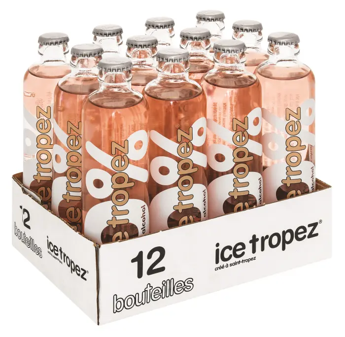 Picture of ICE TROPEZ ZERO PERCENT 275ML x 12