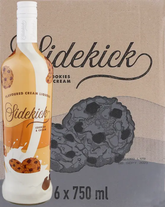 Picture of SIDEKICK LIQUEUR COOKIES CREAM 750ML x 6