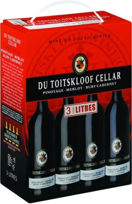 Picture of DU TOITSKLOOF PINO MERLOT RUBY CAB 3000ML x 4