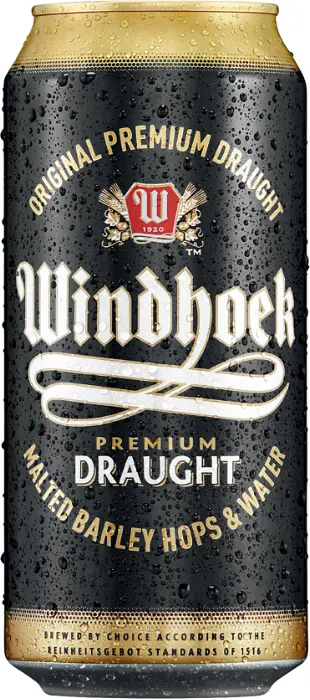 Picture of WINDHOEK DRAUGHT CANS 440ML