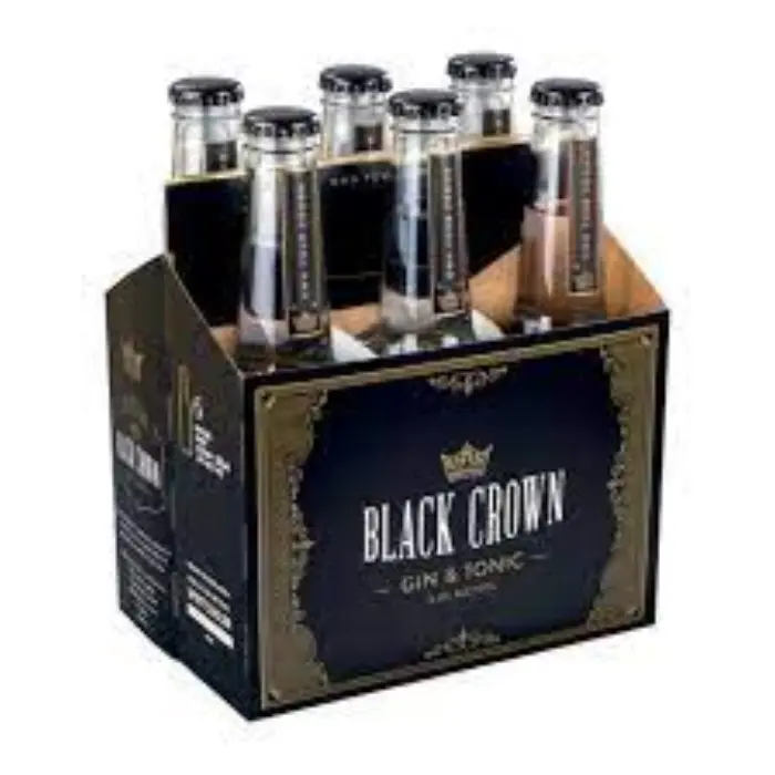 Picture of BLACK CROWN GIN+TONIC 275ML x 6