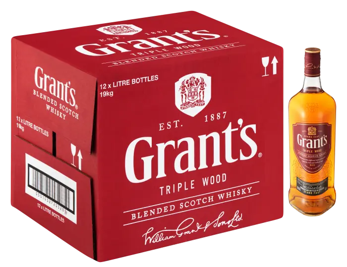 Picture of GRANTS TRIPLE WOOD WHISKY 750ML x 12