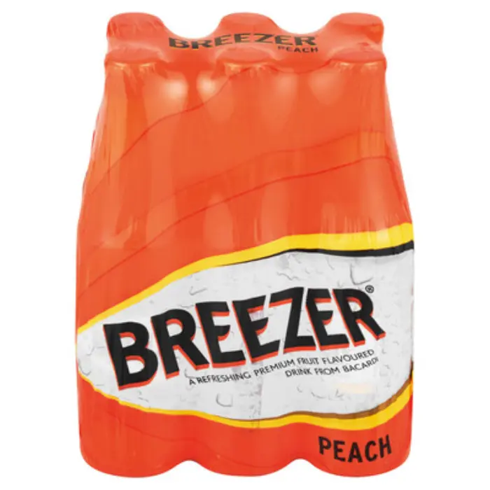 Picture of BACARDI BREEZER NRB PEACH 275ML x 6