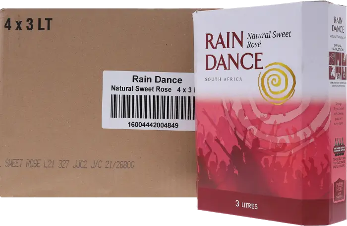 Picture of RAINDANCE NATURAL SWEET ROSE 3000ML x 4