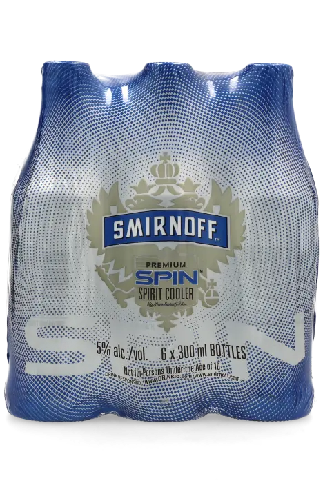 Picture of SMIRNOFF SPIN NRB 300ML x 6