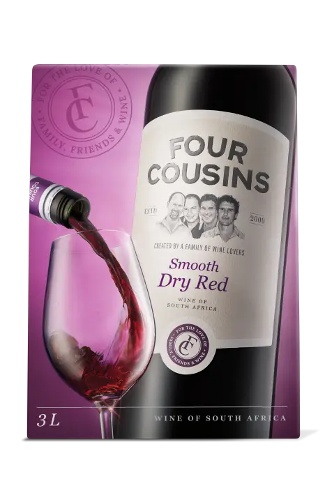 Picture of FOUR COUSINS DRY RED 3000ML