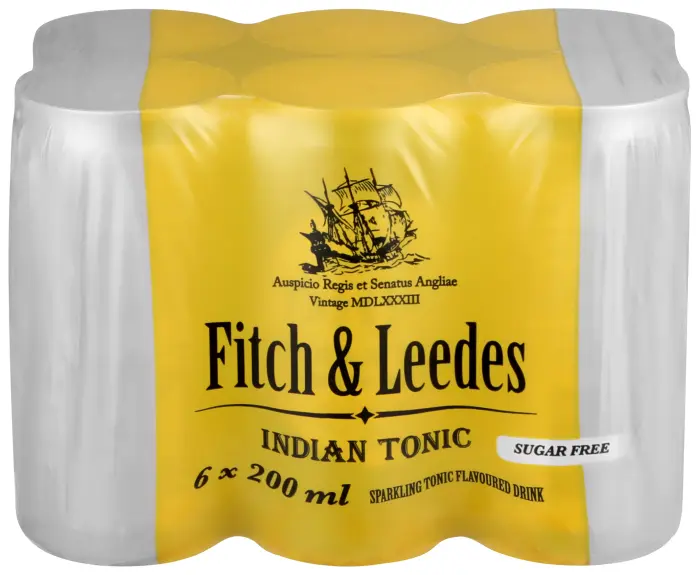 Picture of FITCH & LEEDES TONIC L CAN 200ML x 6