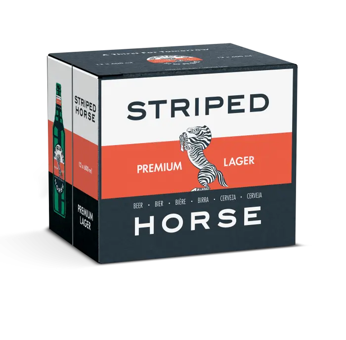 Picture of STRIPED HORSE LAGER 600ML x 12